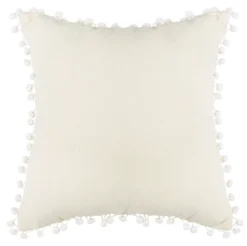 Valencia Pillow - Taupe/Beige - 16" X 16" - Safavieh -My home decor GUEST f757825c e2a5 4e74 97cb 355a2af0b9ff