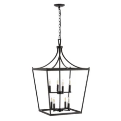 Vallor 8 Light Pendant - Safavieh -My home decor GUEST f986b488 9906 4176 9168 8610e824374d