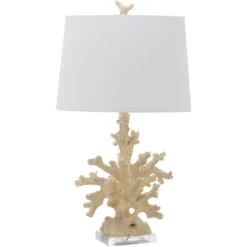 Faux Coral Branch Table Lamp (Set Of 2) - 28.5 Inch Height - LIT4161 - Creme - Safavieh -My home decor GUEST fd0a1a33 3f50 400b 9019 43b6c53def73
